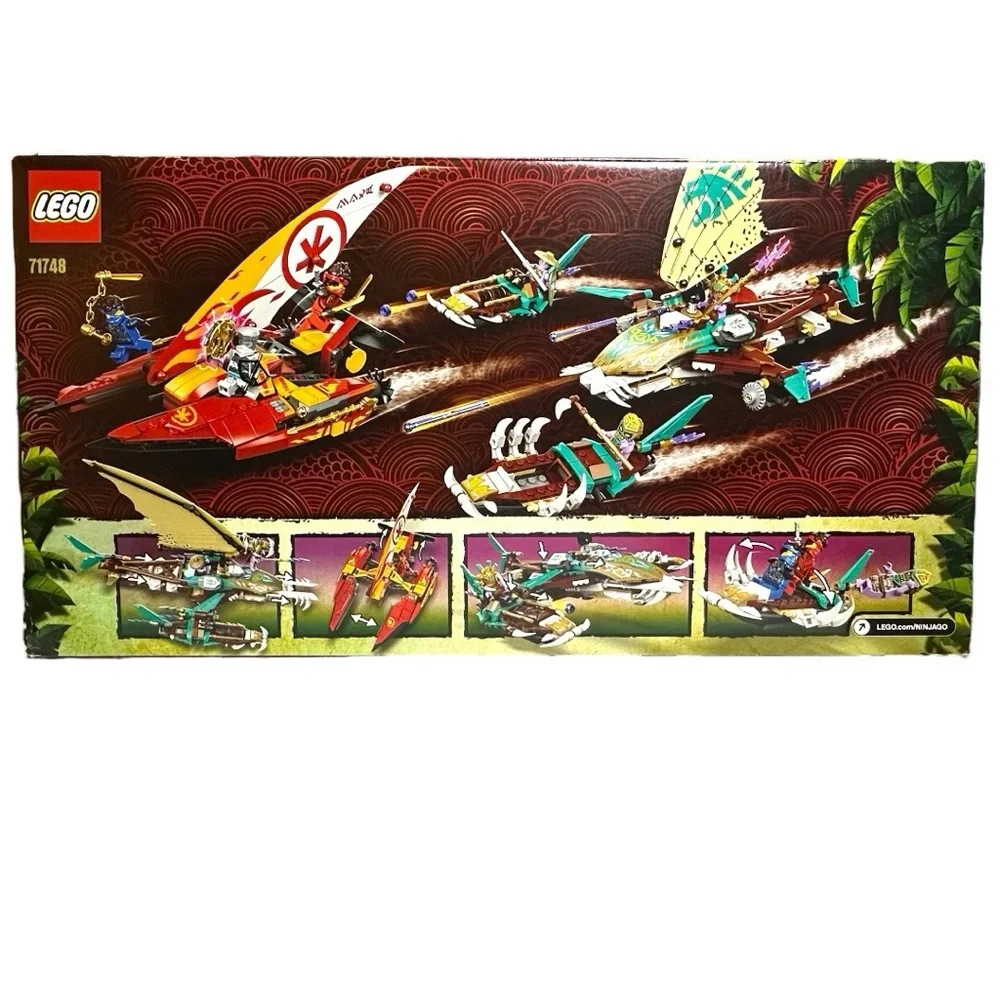 LEGO Ninjago The Island Catamaran Sea Battle 71748 Retired New Sealed