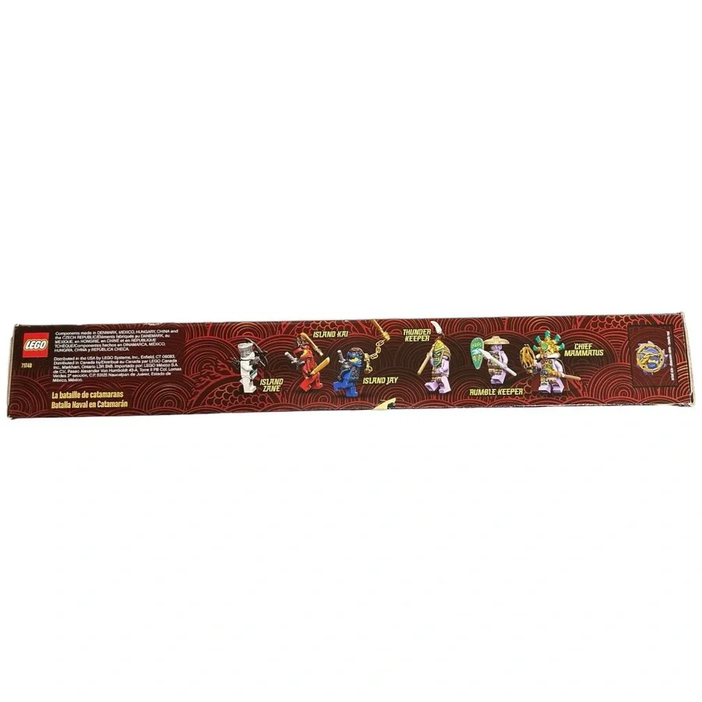 LEGO Ninjago The Island Catamaran Sea Battle 71748 Retired New Sealed