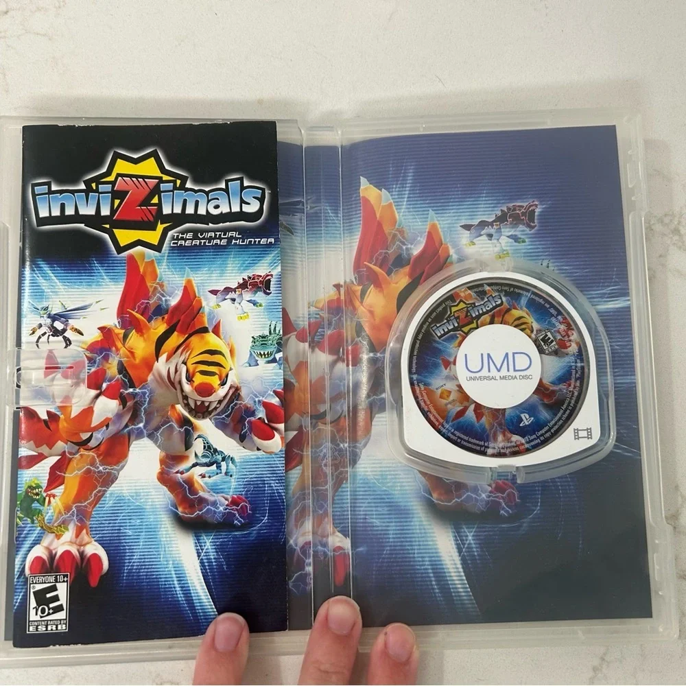 PSP Invizimals Virtual Creature Hunter Video Game