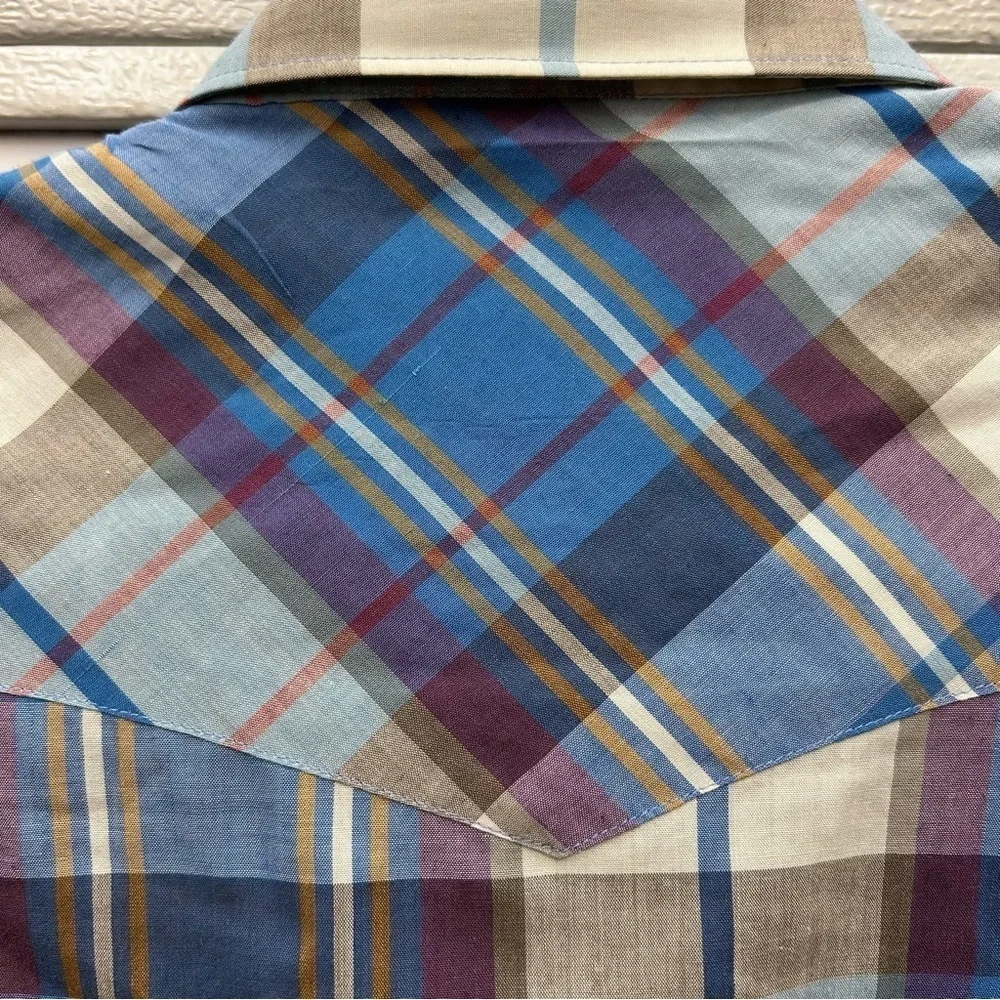 Wrangler vintage plaid
