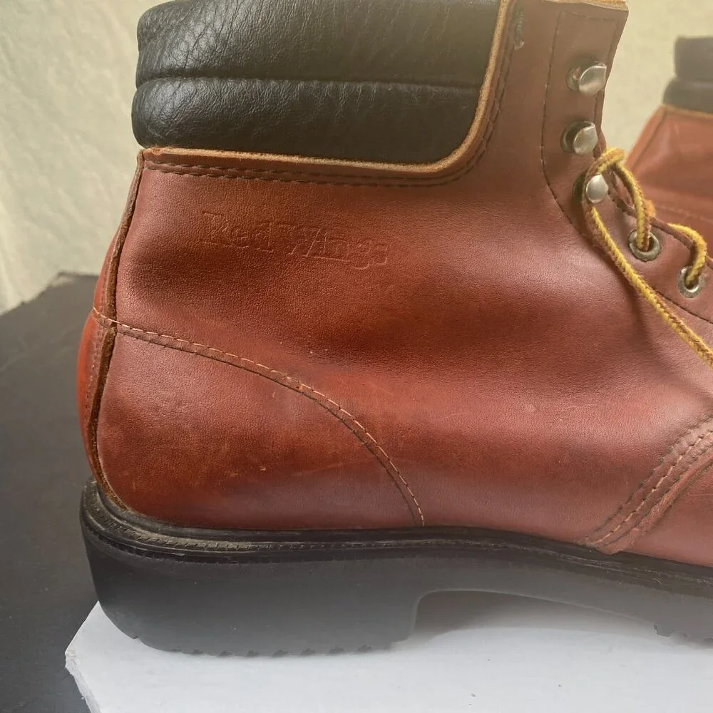 Red Wing Shoes vtg oxblood