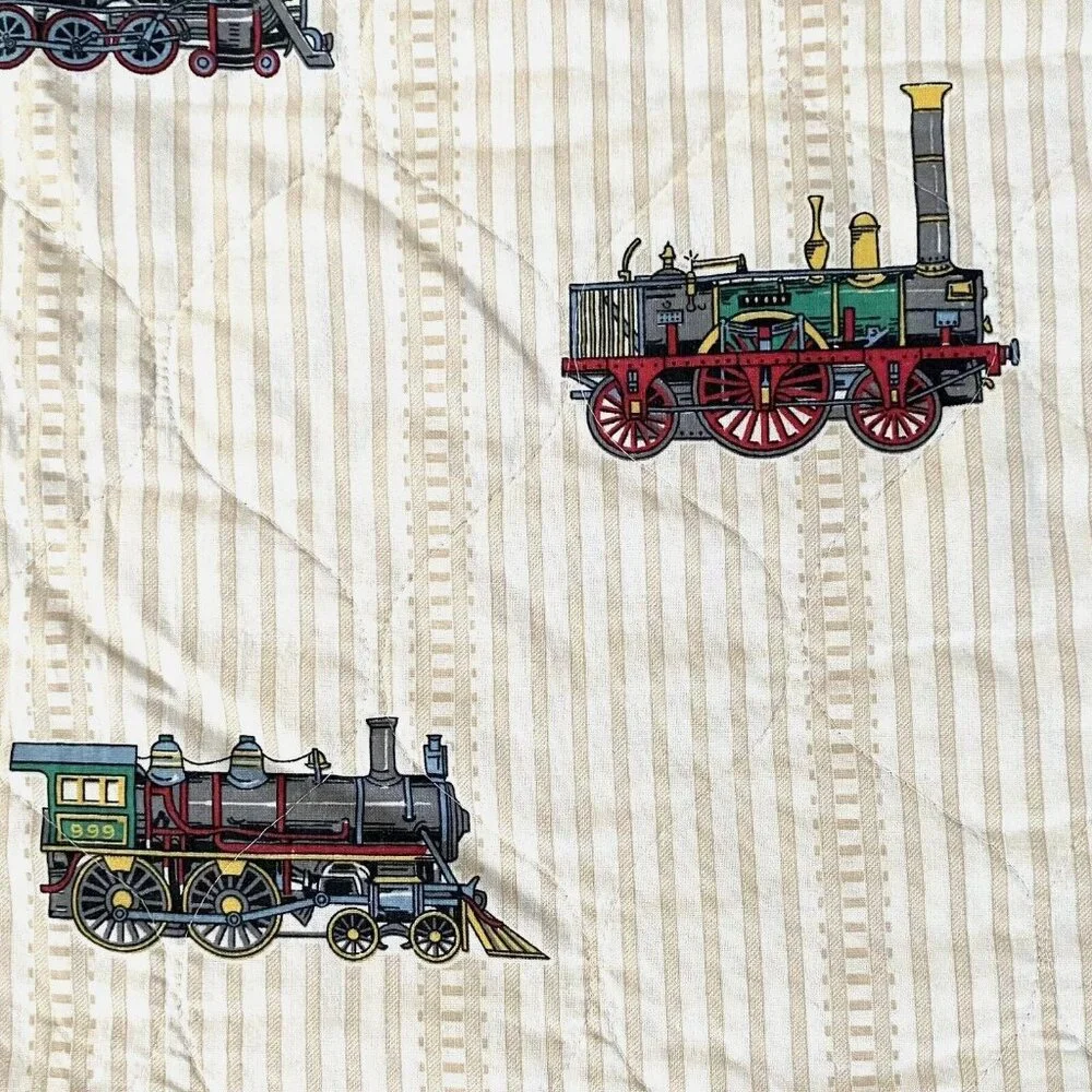 Vintage quilted fabric