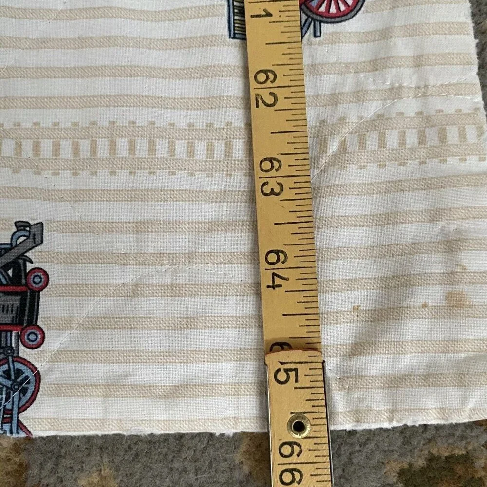 Vintage quilted fabric