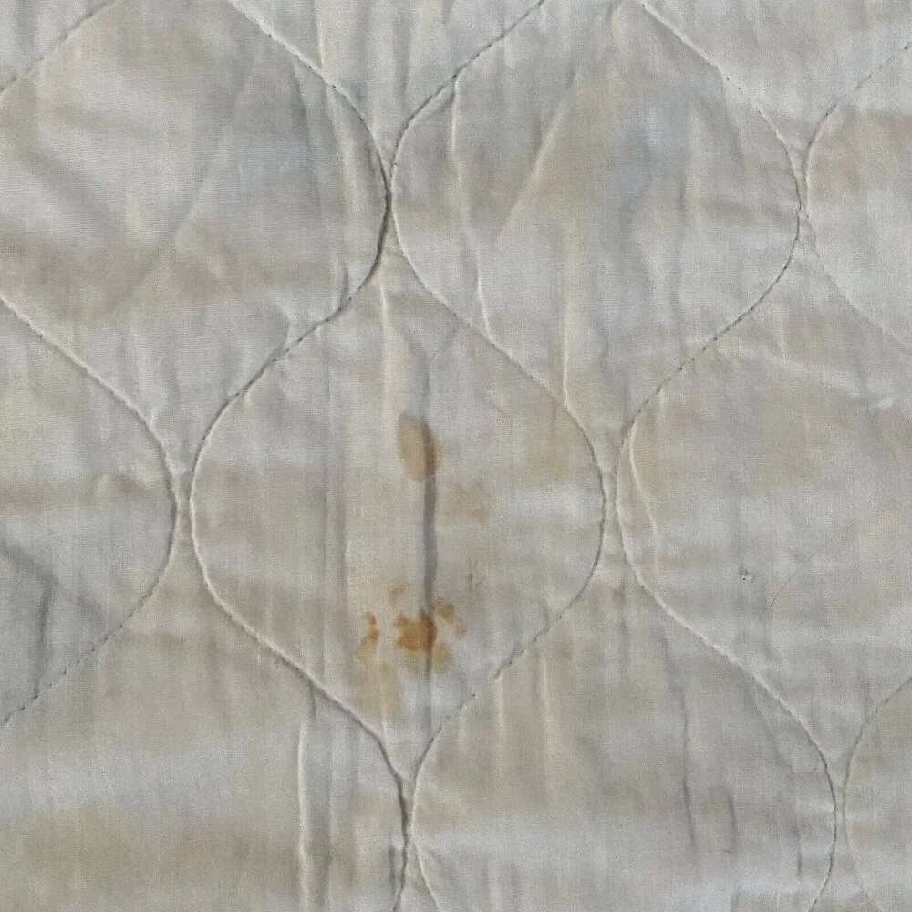 Vintage quilted fabric