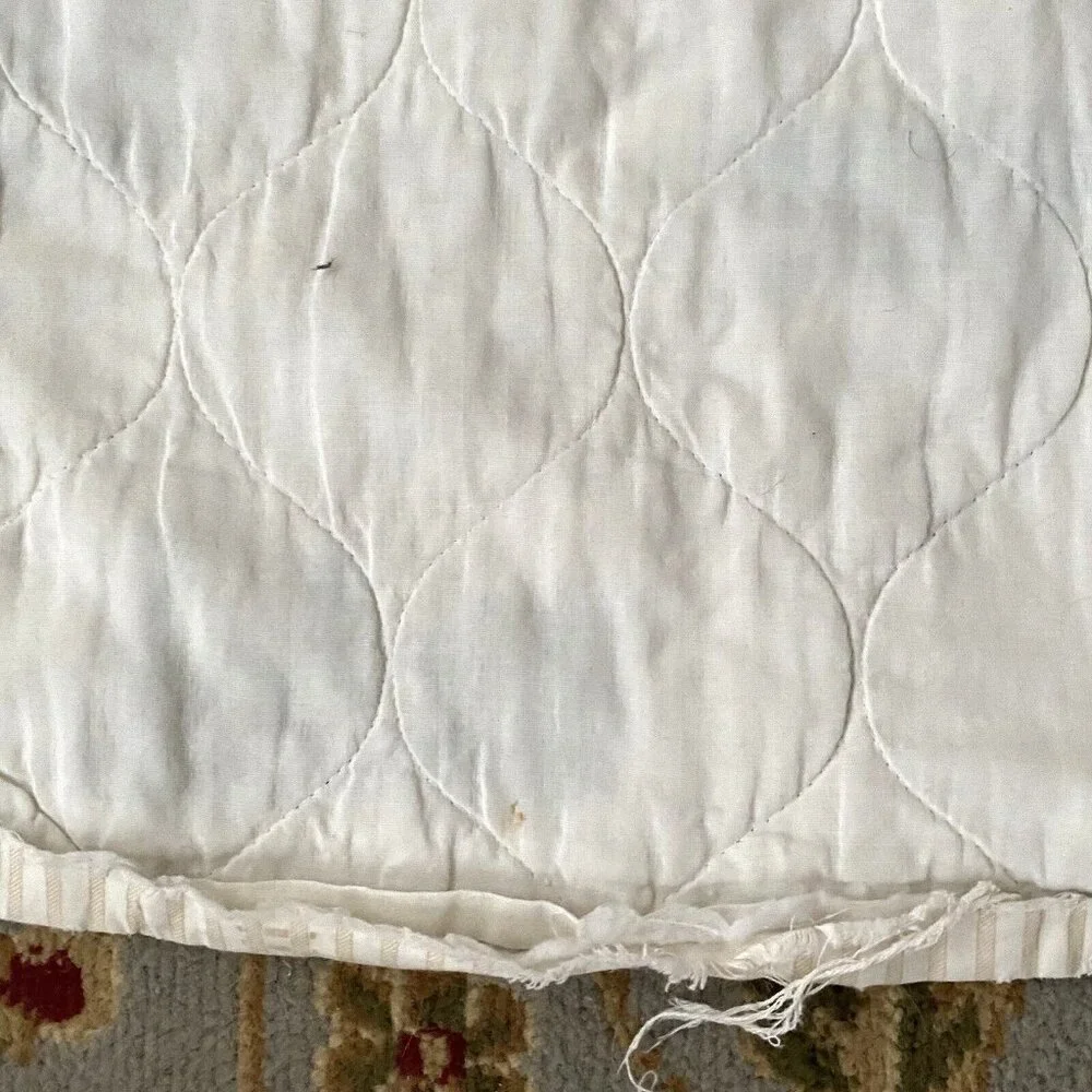 Vintage quilted fabric