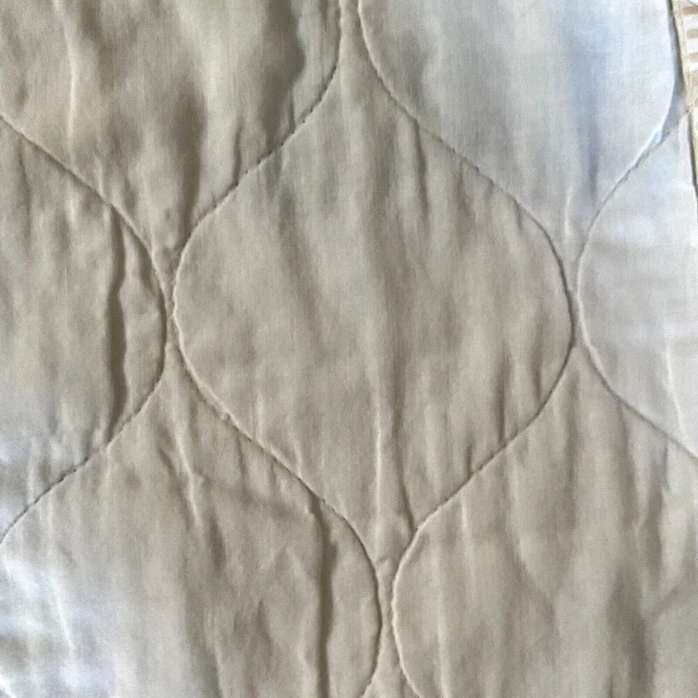 Vintage quilted fabric
