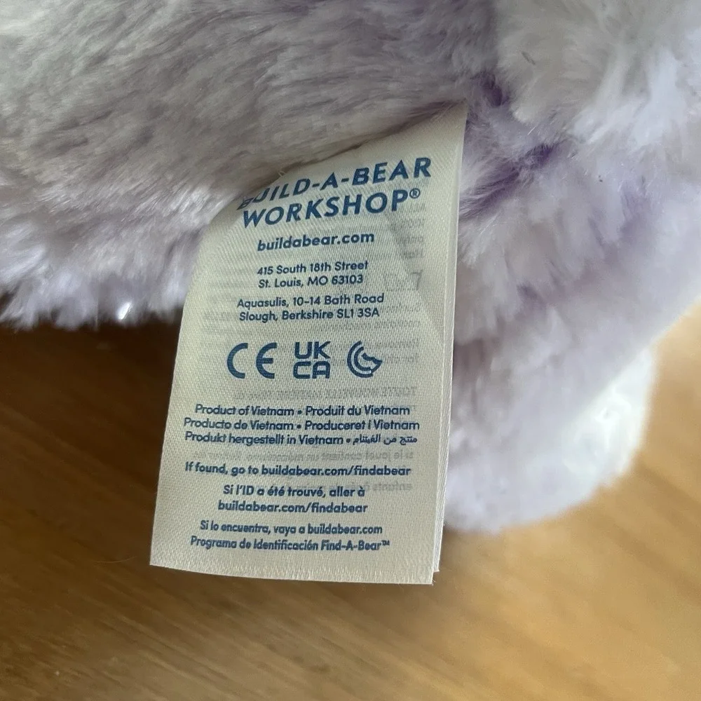 Build-A-Bear tag dated