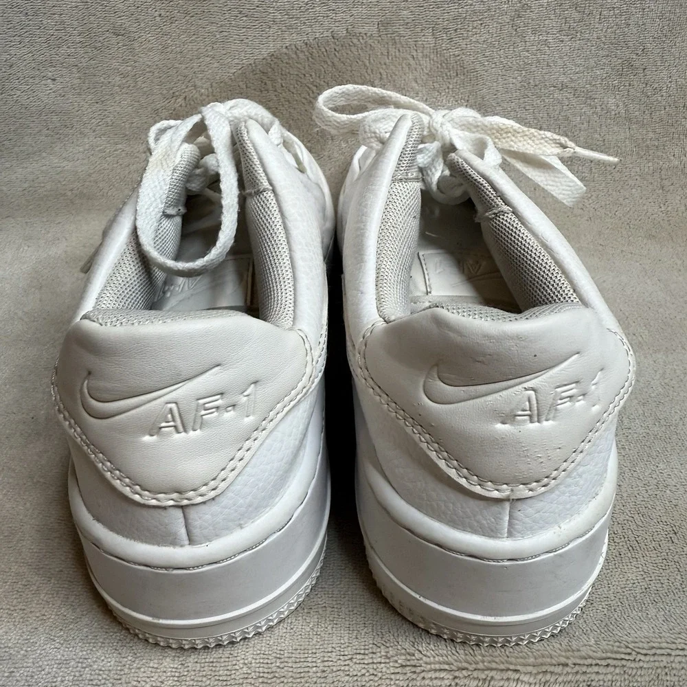Nike Air Force 1 Sage AR5339-100 Triple White Low Top Women's Sneaker Size 6.5