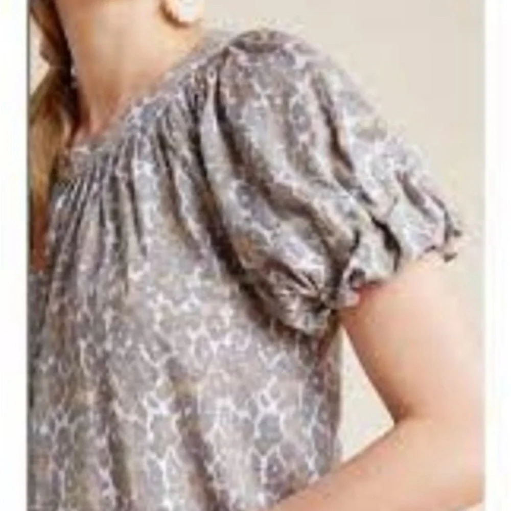 Anthropologie stylish blouse