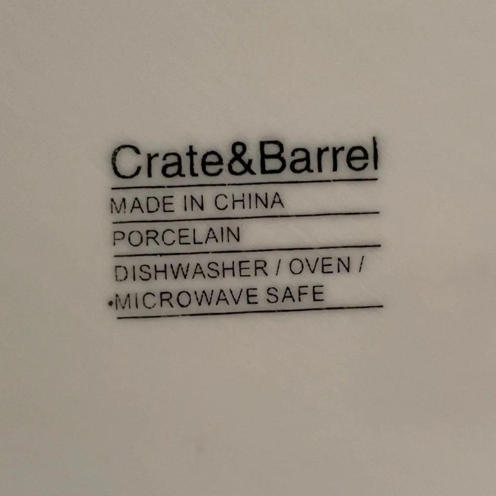 Crate&Barrel crate barrel