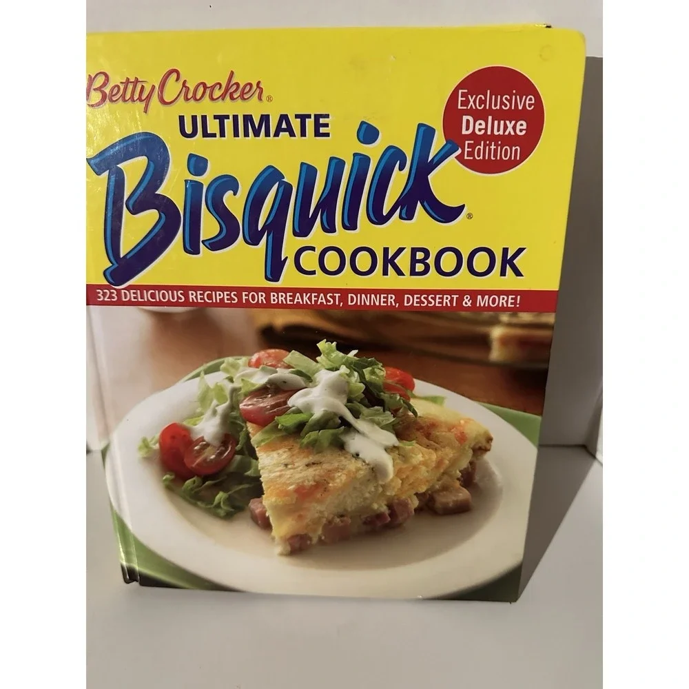Betty Crocker Bisquick Cookbook HC Deluxe Edition 323 Recipes VGC