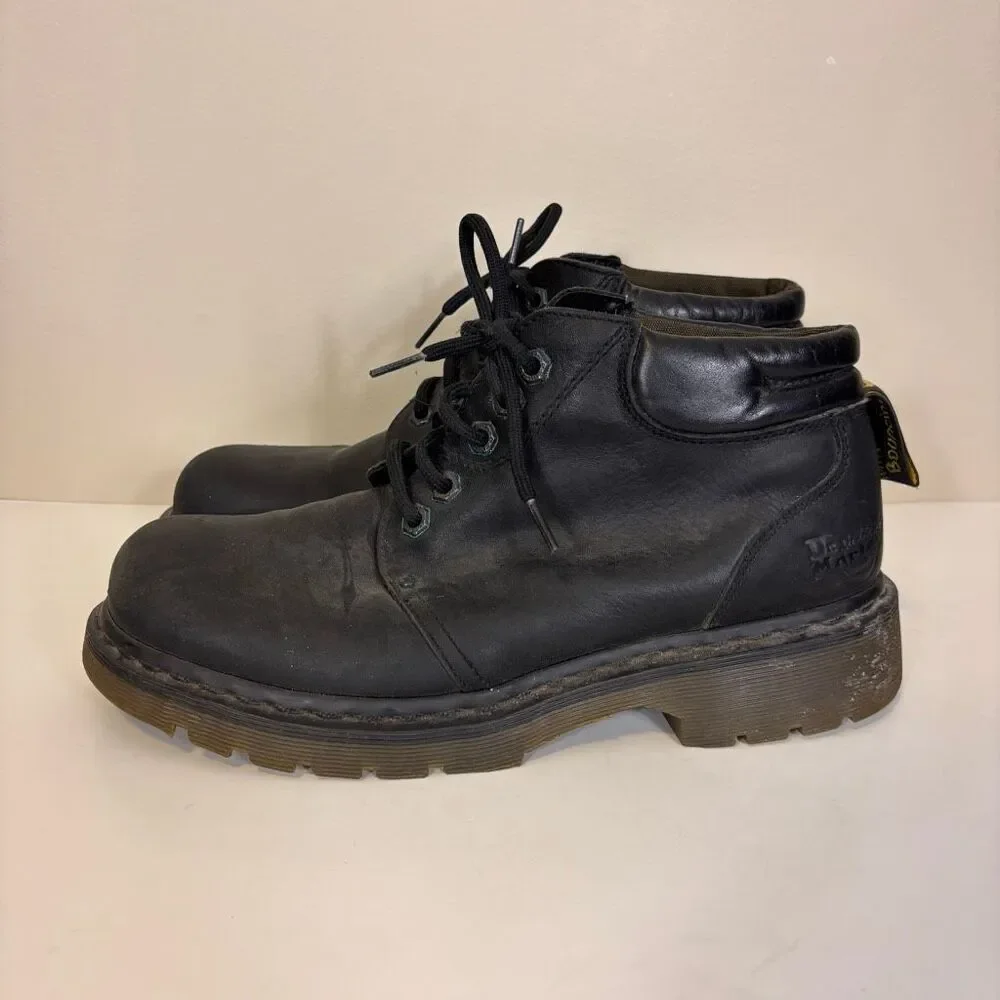 Dr. Martens Black Leather‎ Chukka Boots Men's 11