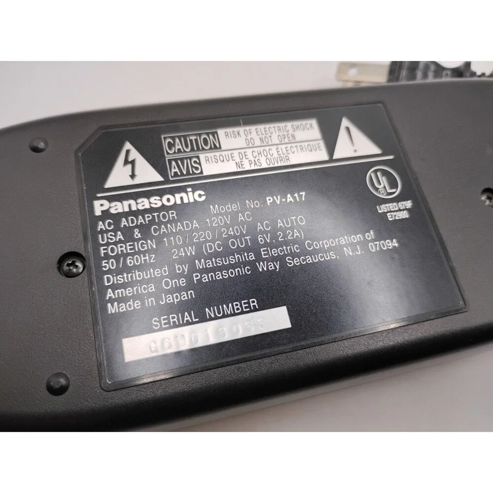 Panasonic palmcorder iq