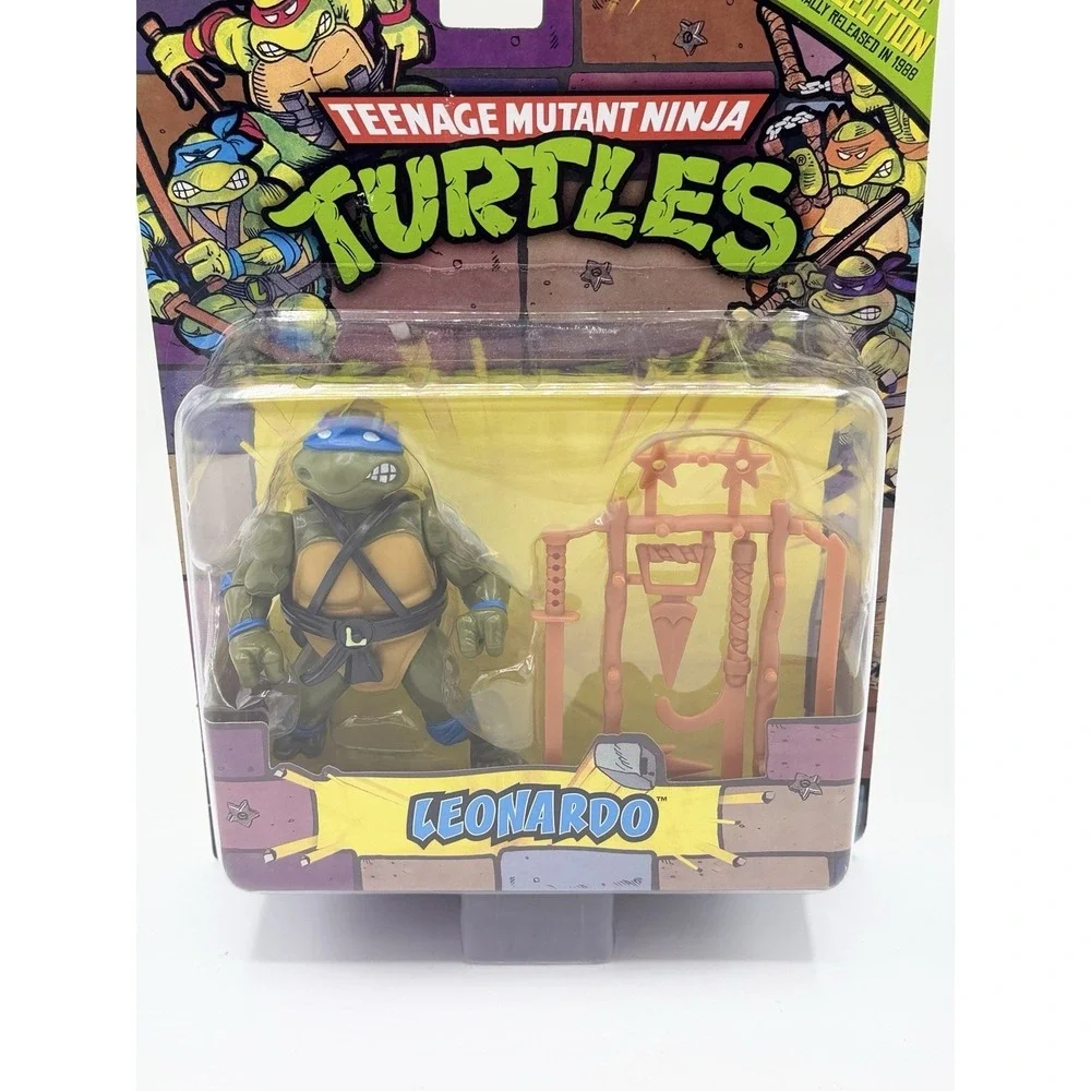 New Teenage Mutant Ninja Turtles 1988 Classic Collection Leonardo Action Figure
