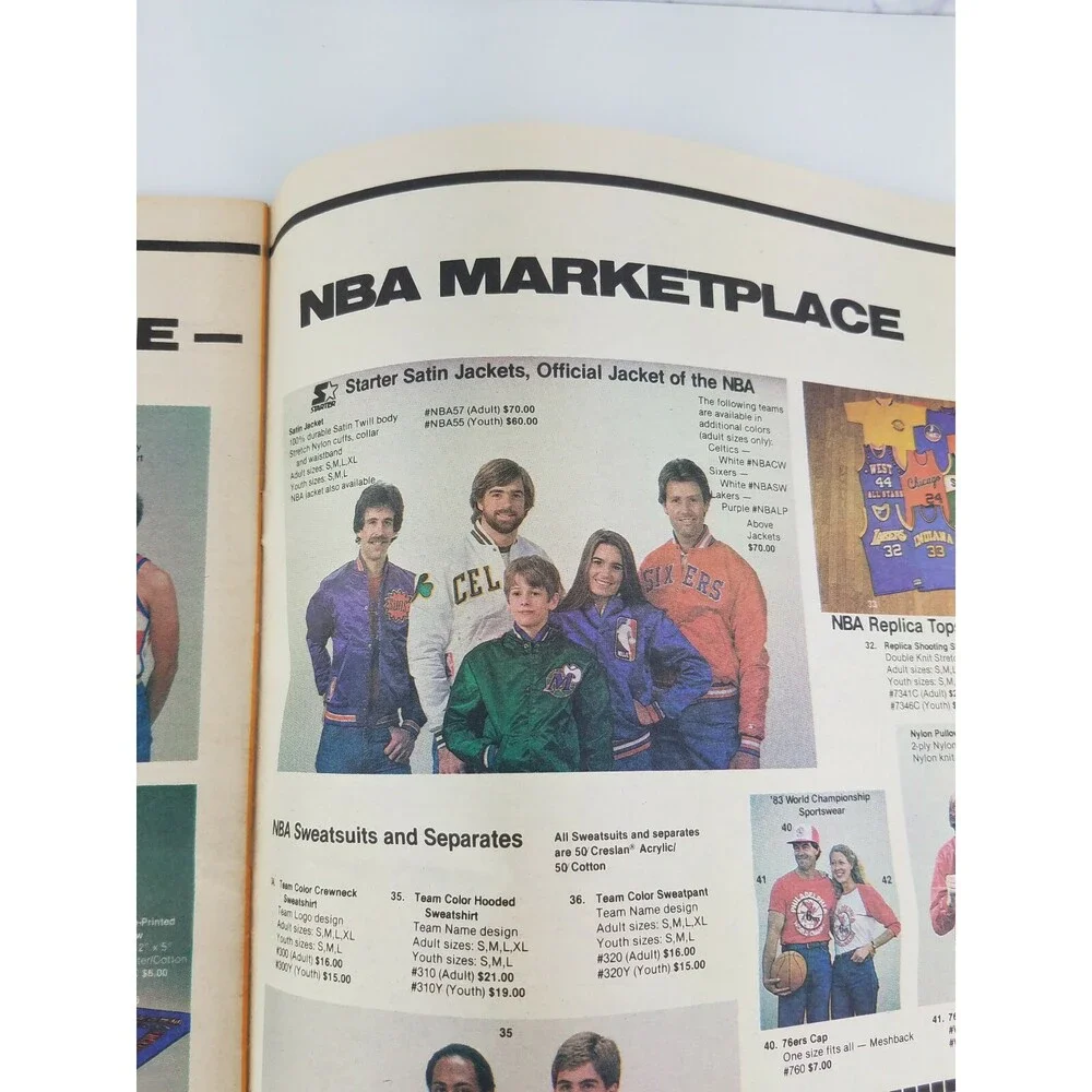 VTG 1984 NBA Today Newspaper Magazine Basketball NEW JERSEY NETS 80s RARE