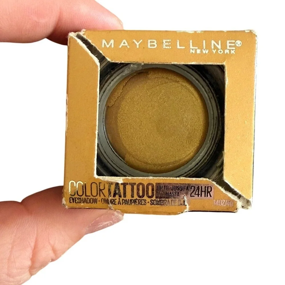 Maybelline Color Tattoo Cream Eye Shadow 24HR, Golden Girl 40
