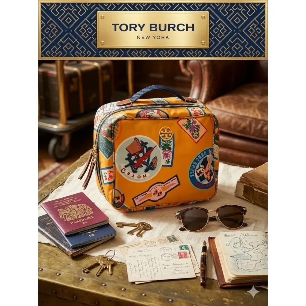 Tory Burch Kerrington Travel Cosmetic Case