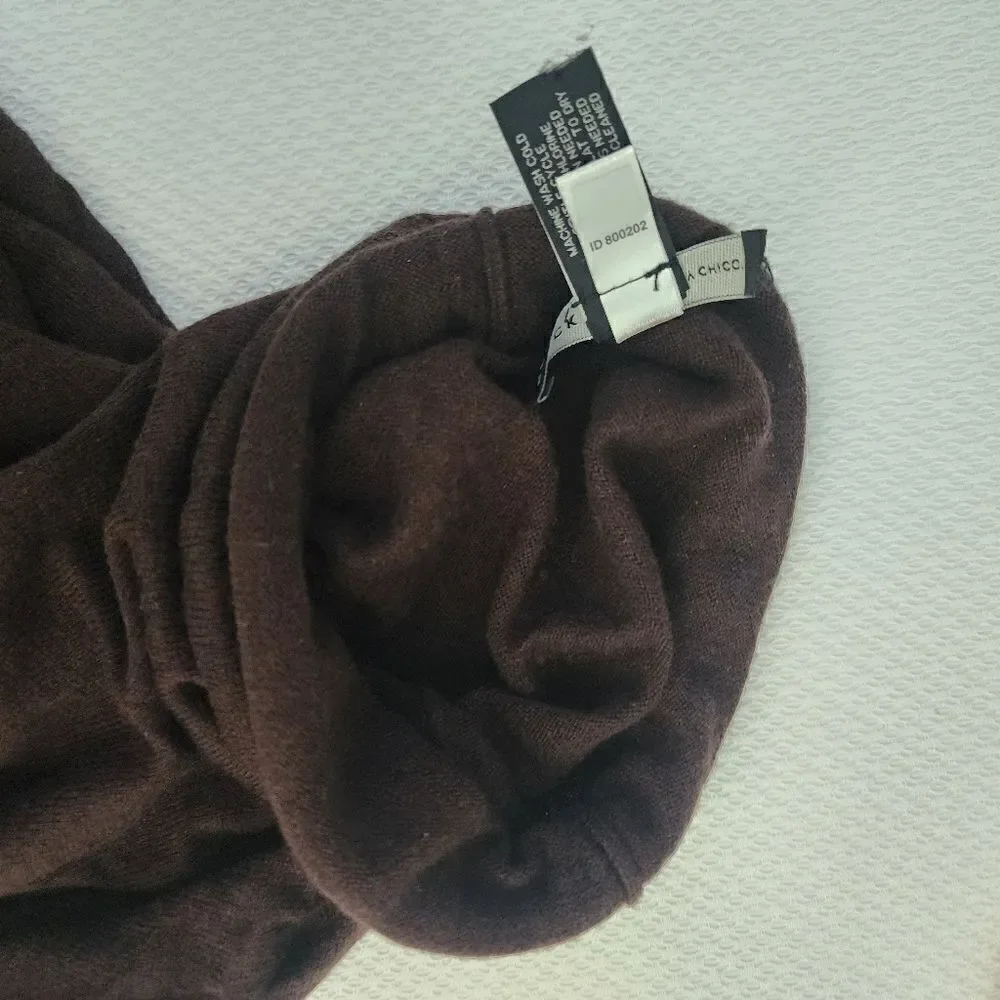Chicos black cashmere chico