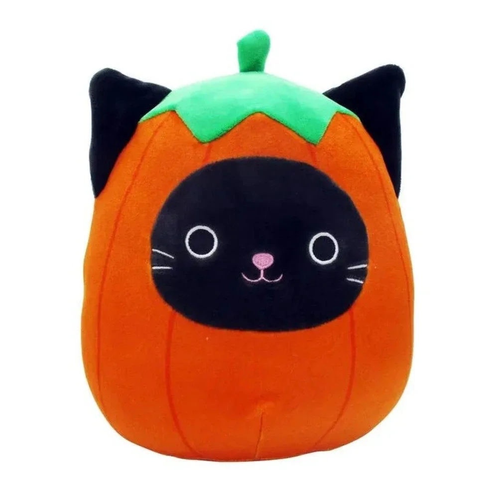 Squishmallows Calio & Calio Black Cat Pumpkin Witch Hat Flip A‎ Mallows 8