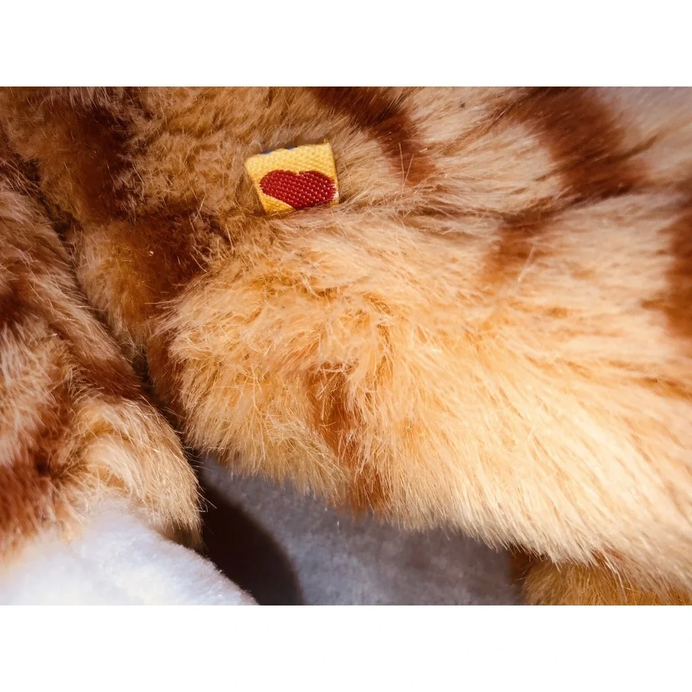 Vintage 2002 Build A Bear Orange Cat With Outfit Sketchers‎ Shoes BABW