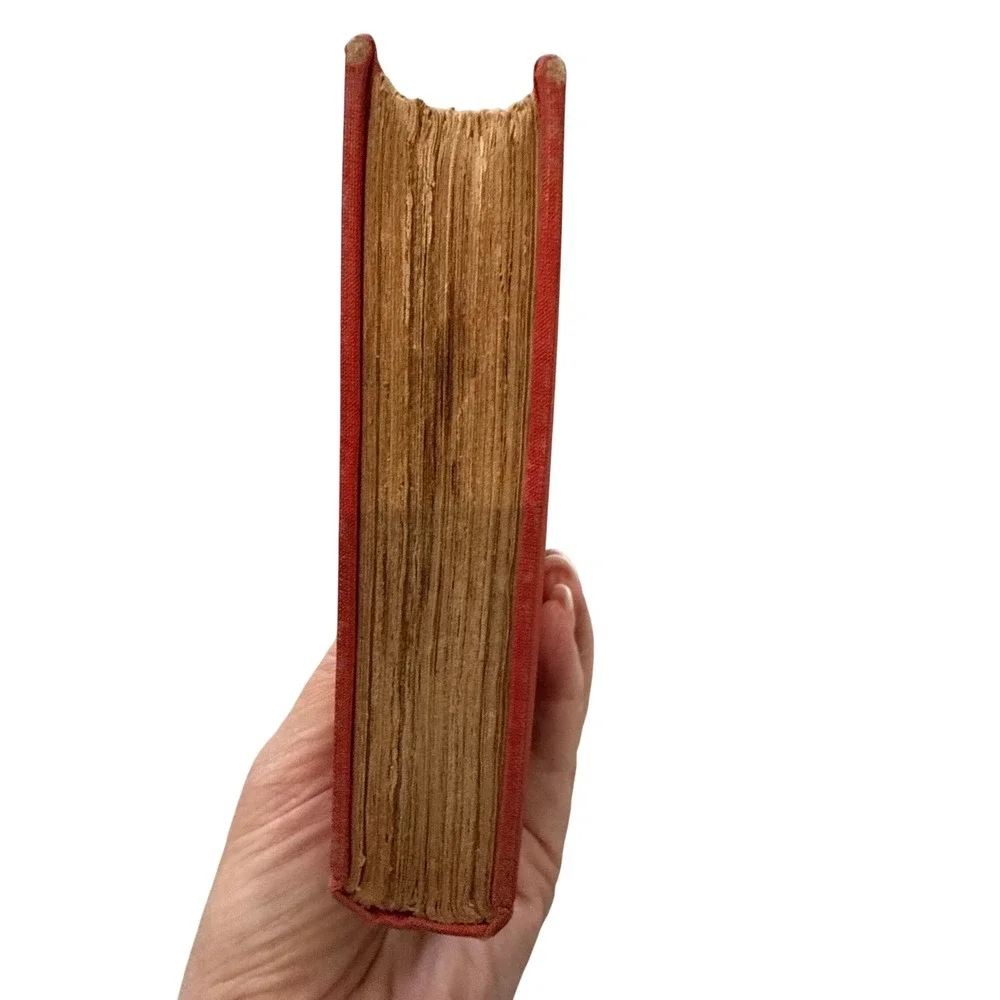 The Reign of Law James Lane Allen Kentucky Hemp Fields Red Hardcover 1900 1st Ed