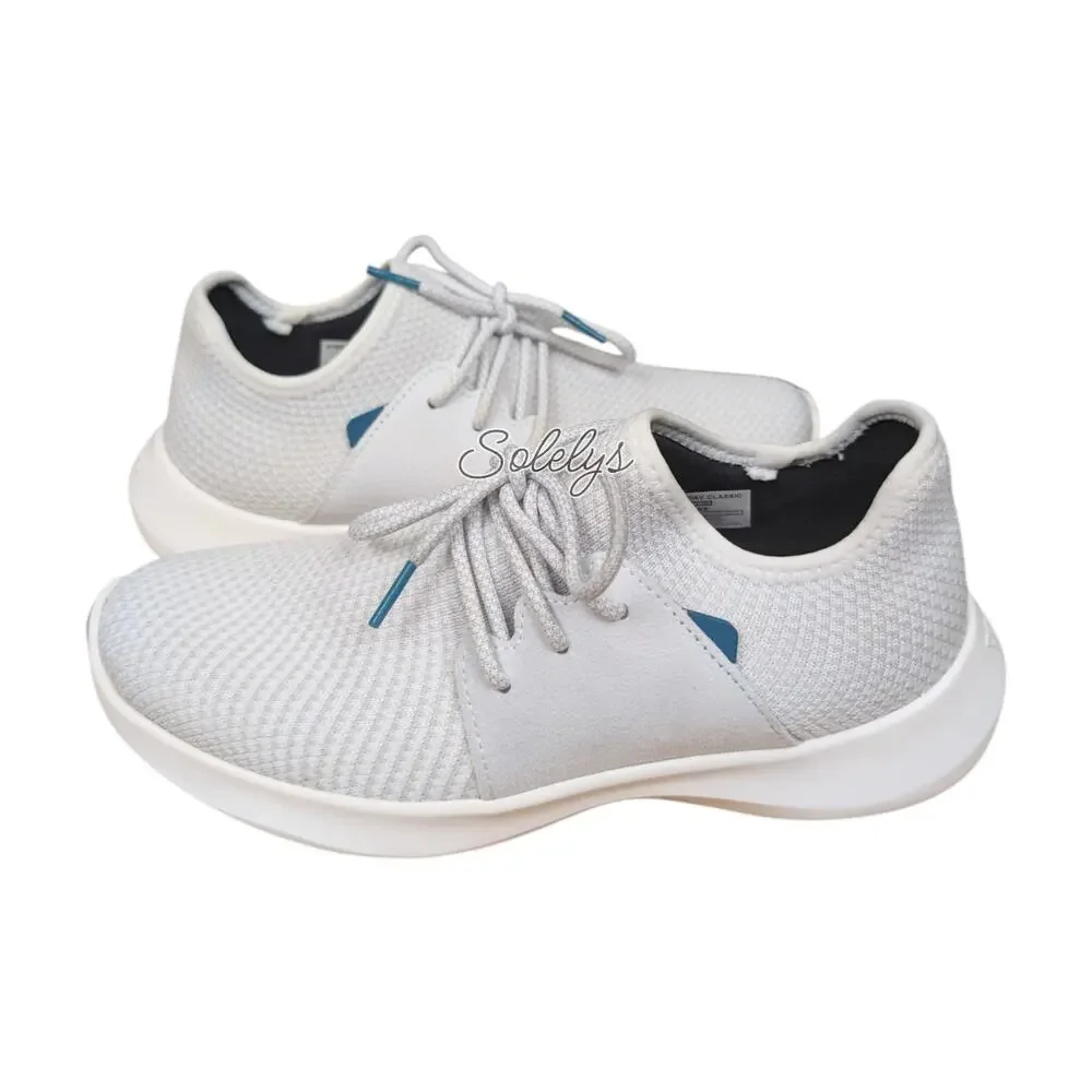 Vessi Everyday Classic Womens 8 Pearl White Vegan Waterproof Dyma-Tex Sneaker