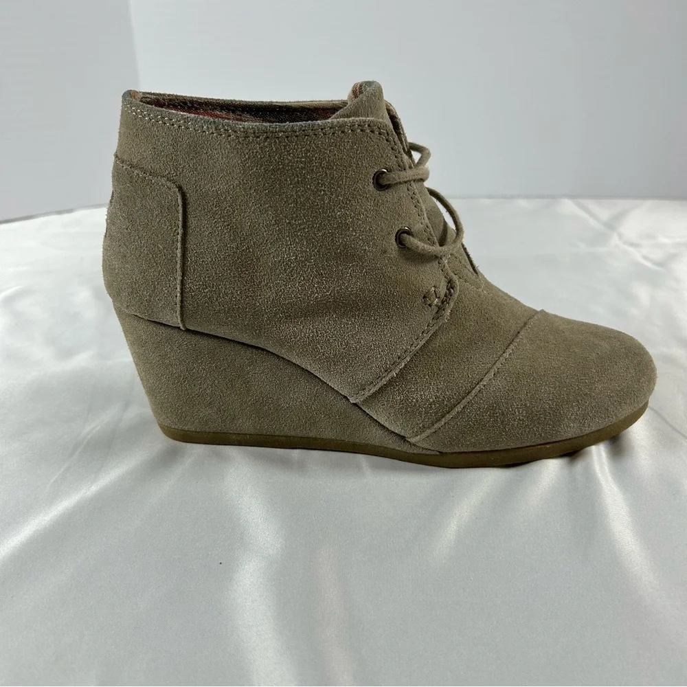Toms wedge ankle