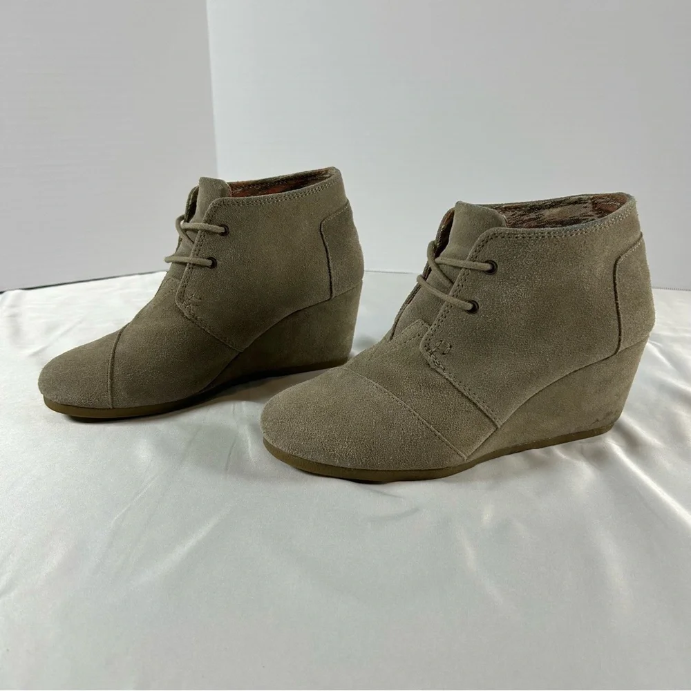 Toms wedge ankle