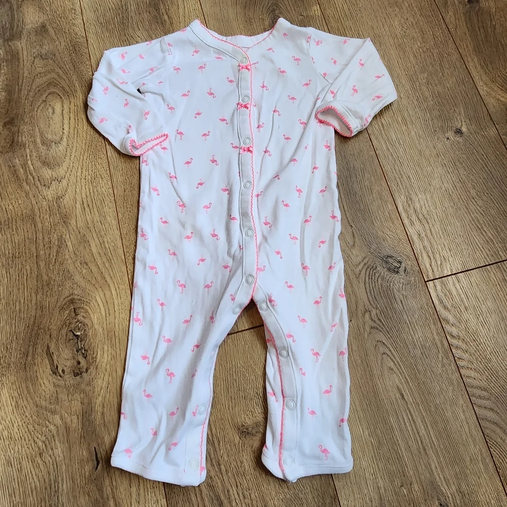 9m Carter's Girls One Piece Pajamas