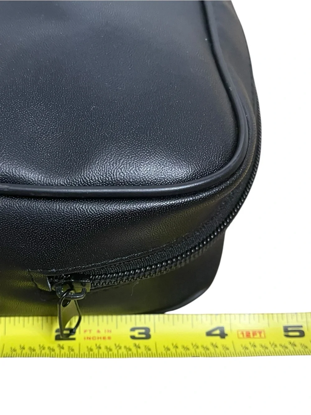 N/A black faux