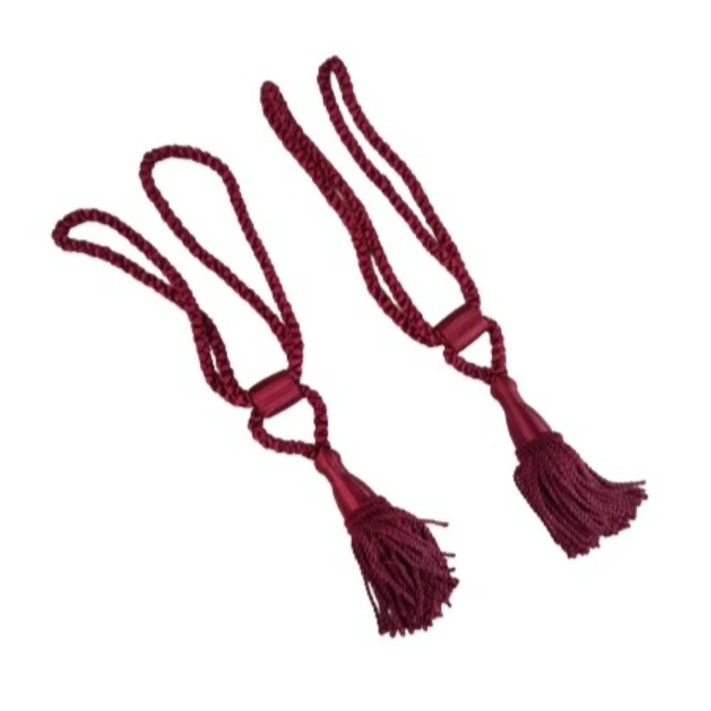 N/A burgundy curtain