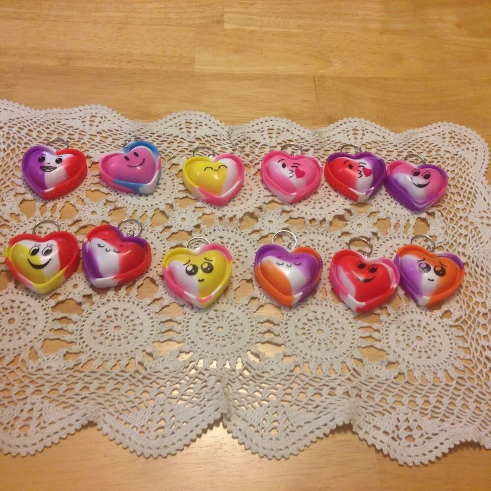 Party Favors or Stocking Stuffers bundle, cute bubble keychains