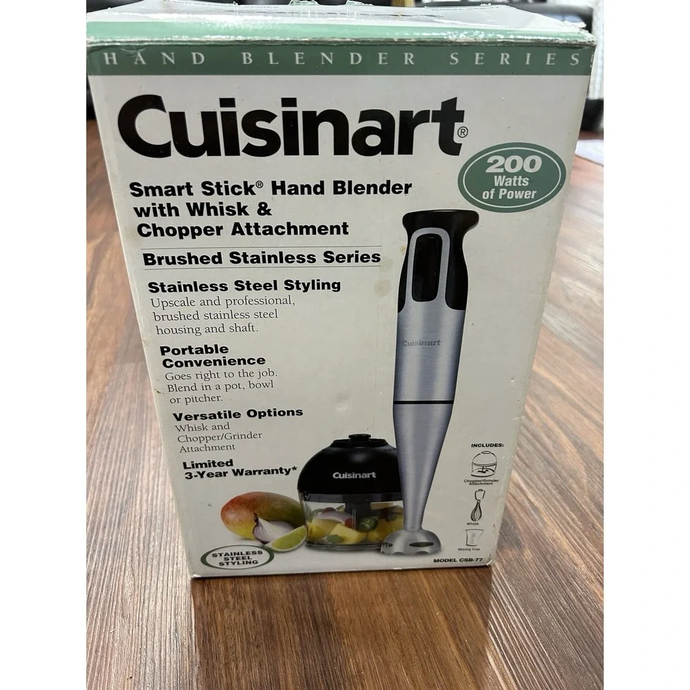 Cuisinart Smart‎ Stick® Hand Blender with Whisk & Chopper Attachment Parts Only