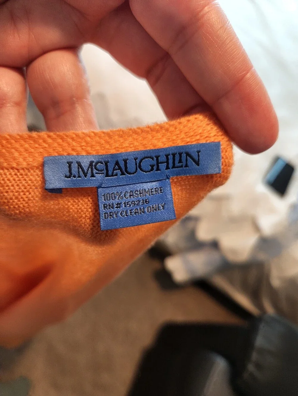 J. McLaughlin bright orange