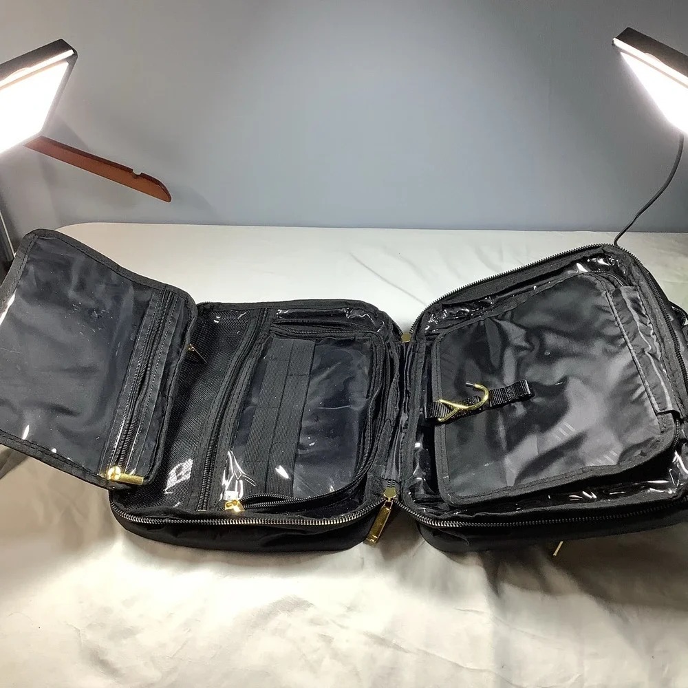Travel Toiletry Bag Organizer Hanging‎ Makeup Cosmetic Wash Kit Pouch