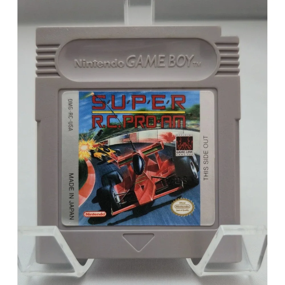 Super R.C. Pro-Am‎ (Nintendo Game Boy, 1991) Authentic Loose Cartridge - Tested