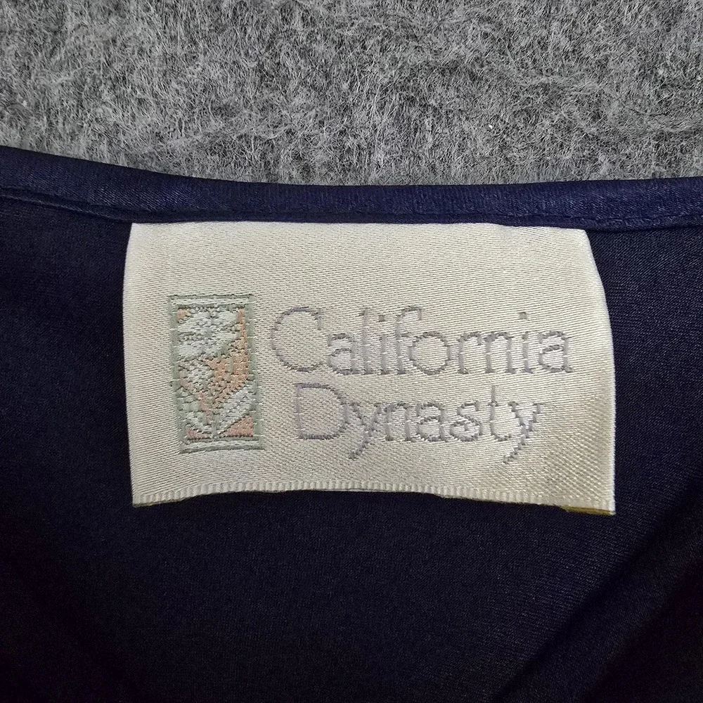 california dynasty side are zippers