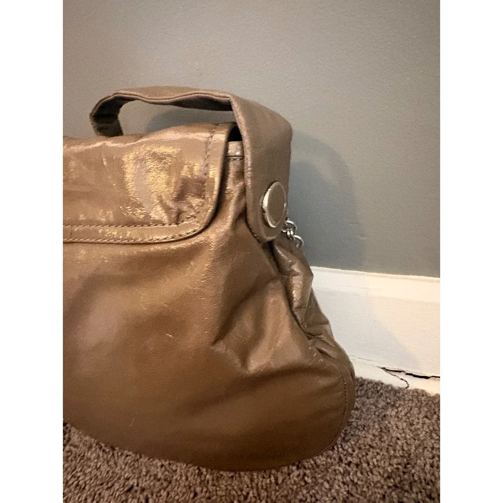 bag taupe floral