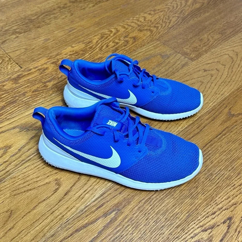 Mens Blue Nike Rosche Golf‎ Shoes