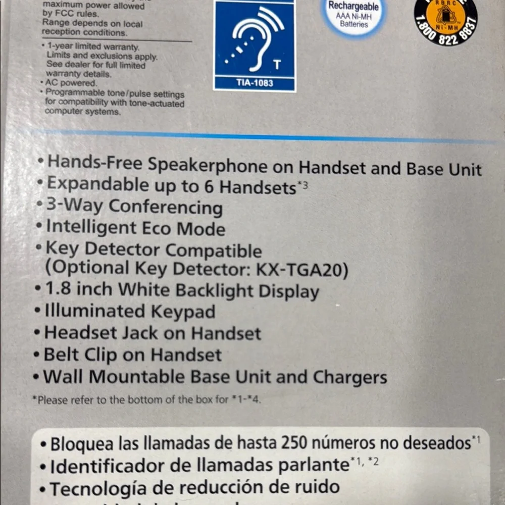 Panasonic digital cordless