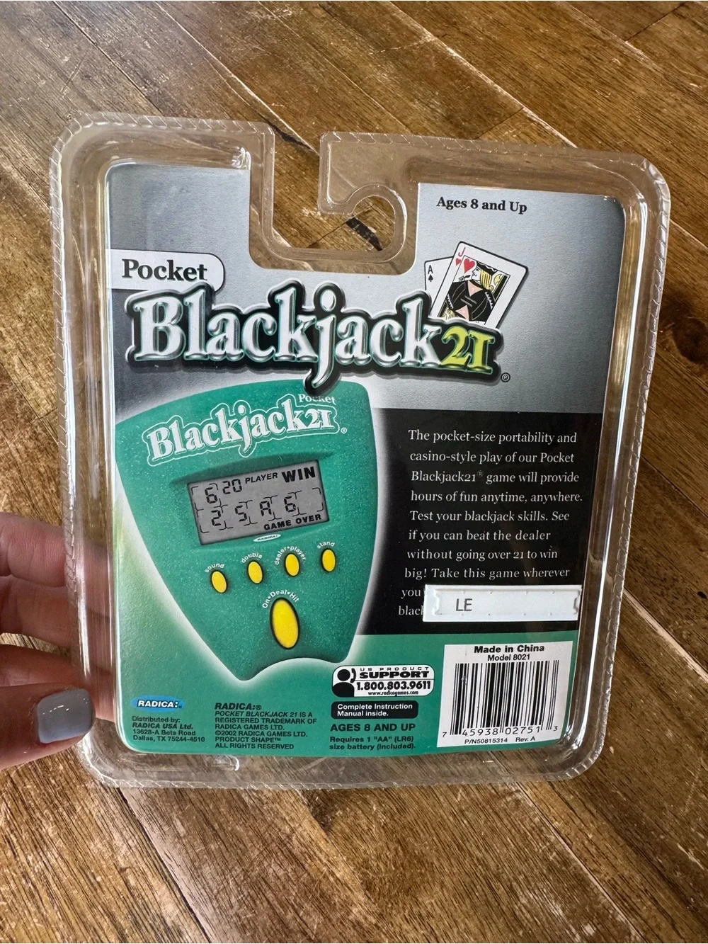 N/A radica pocket