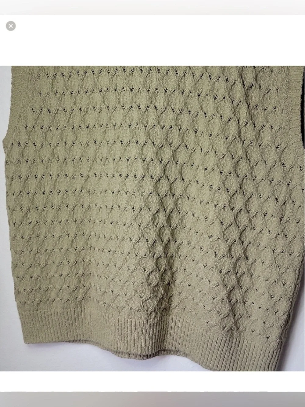 Free People sleeveless cable