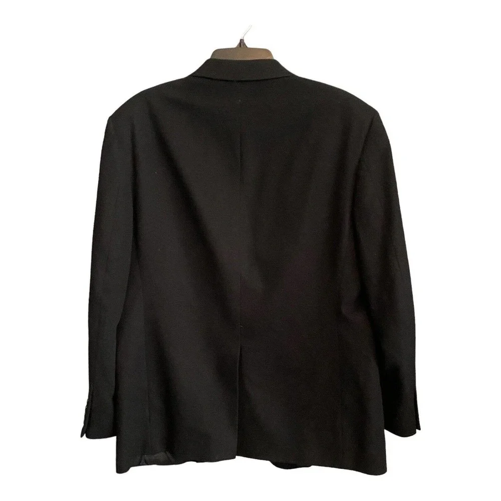 Brooks 346‎ Navy Wool Sport Coat Blazer 44R