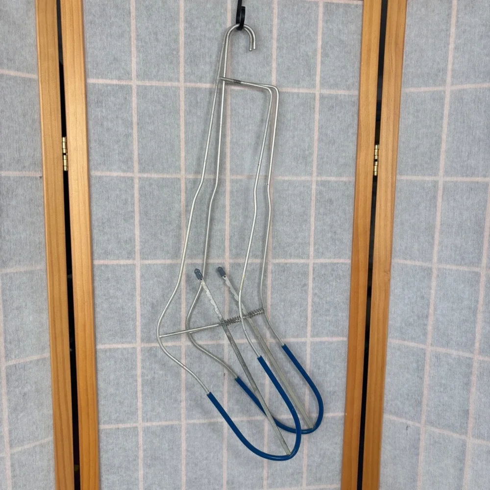 Vintage Lee Rowan Metal Sock Hanger Boots‎ Dryer Rack Adjustable Set