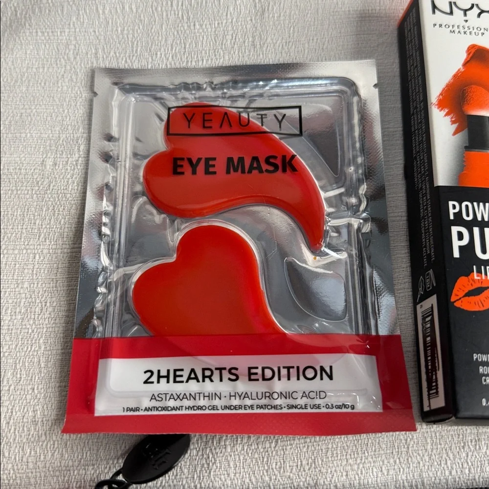 Ipsy Red Mask Cosmetic Bundle
