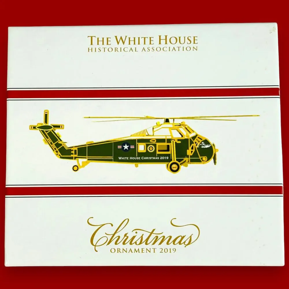 White House Christmas Ornament 2019 Eisenhower Sikorsky Numbered