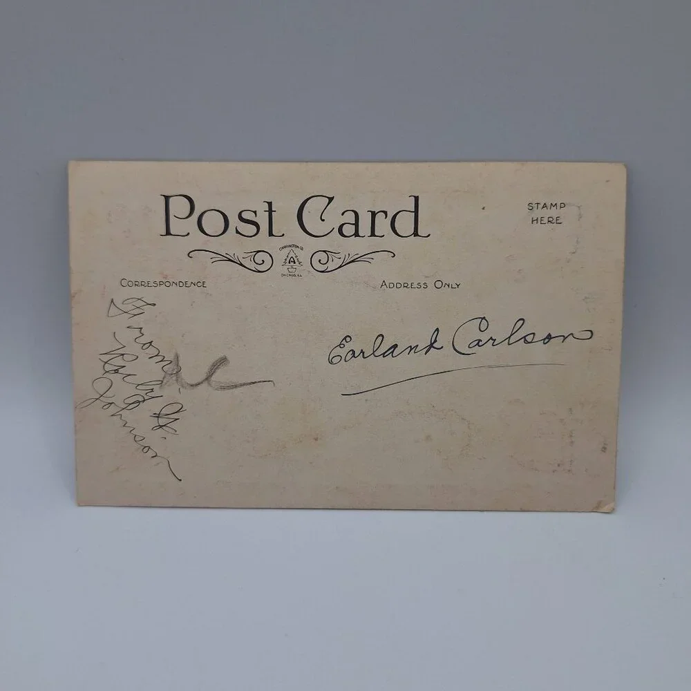 Valentines Day Postcard let someone