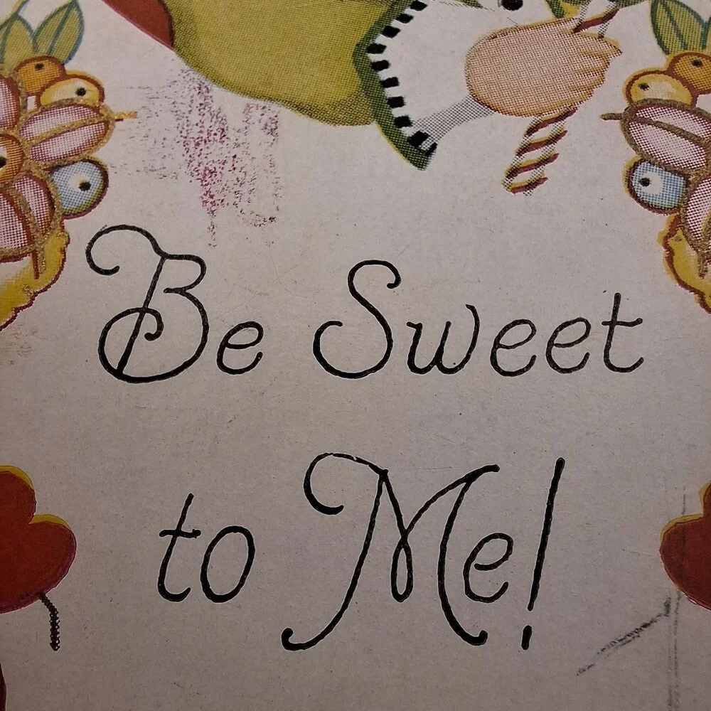 Valentines Day Postcard let someone