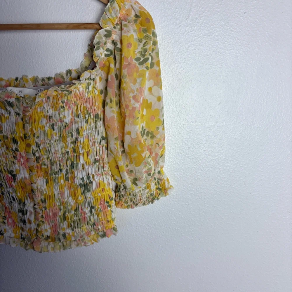 Astr label floral