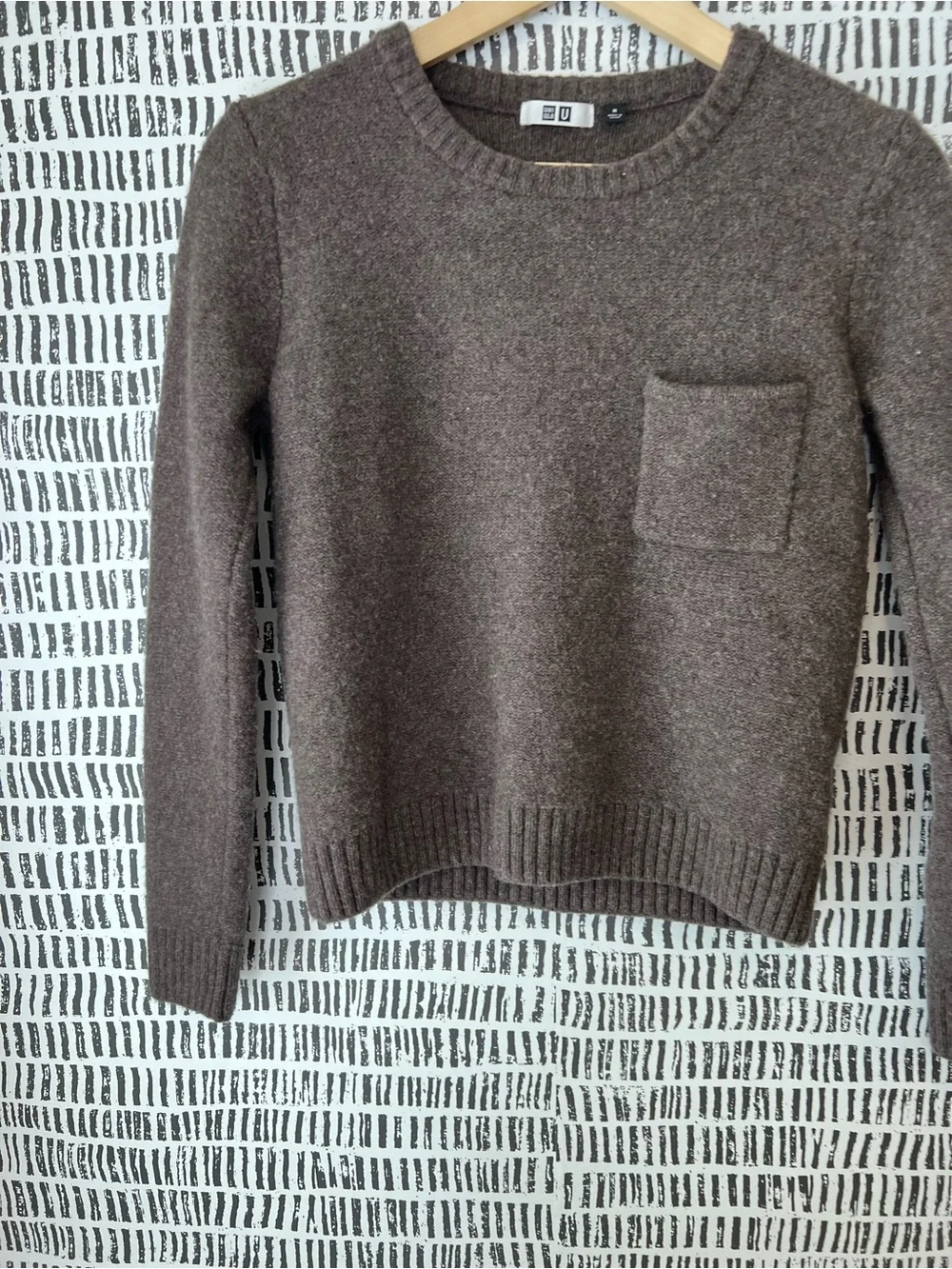 Uniqlo brown wool